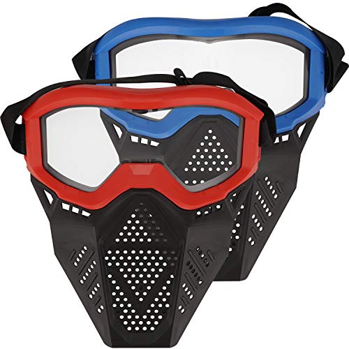 2 Pack Tactical Mask Compatible with Nerf Rival, Apollo, Zeus, Khaos, Atlas, Artemis Blasters Rival Mask